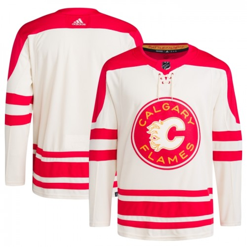 Calgary Flames Trikot Benutzerdefinierte Heritage Classic Authentic Adidas 2023-24